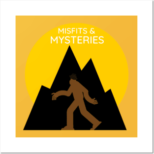 Misfits and Mysteries Logo Apperal Posters and Art